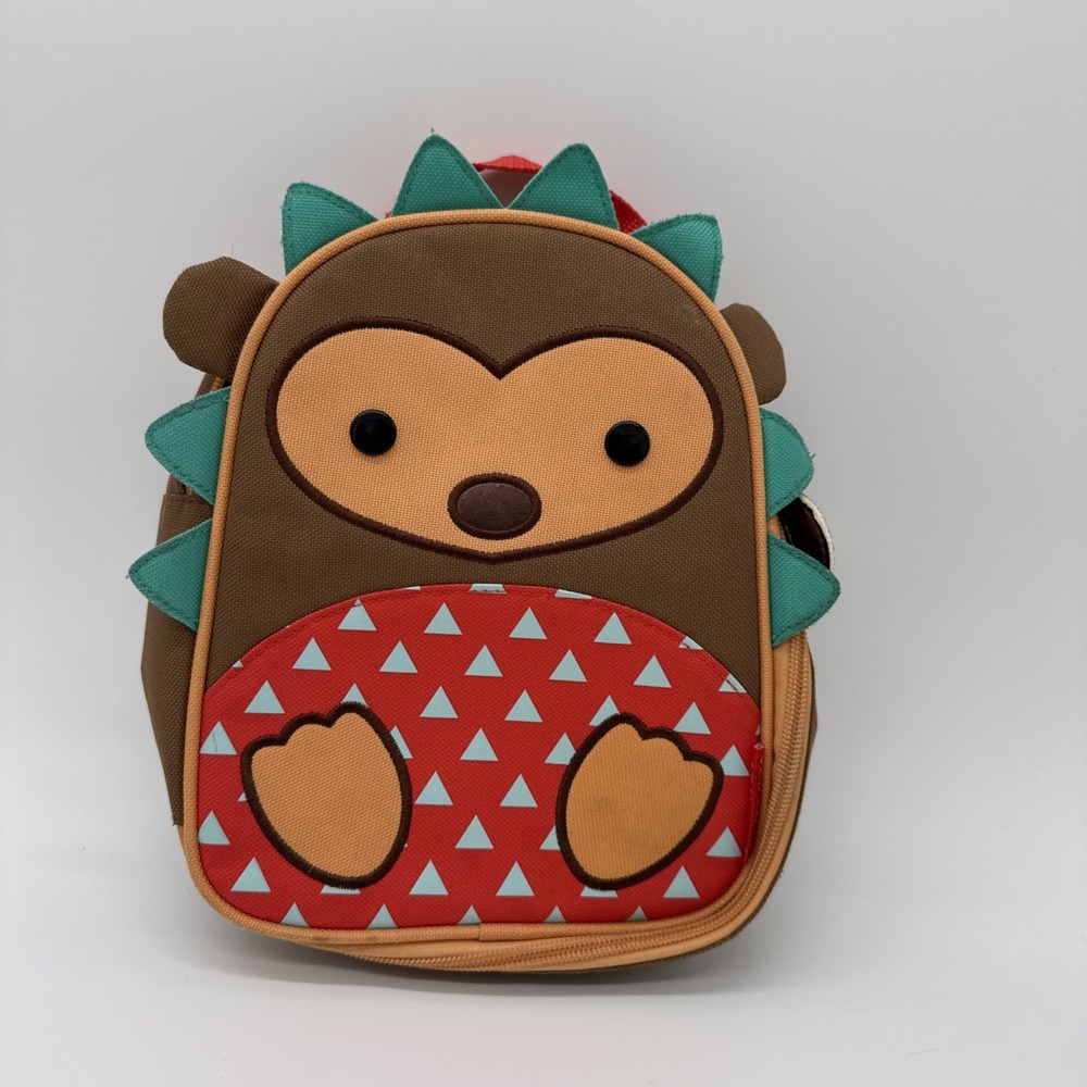 Skip Hop Zoo Lunchie Hedgehog Animal Kids Insulated Lunch Bag Lunchkit